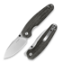 Kizer Cutlery Meteora Nitro-V sulankstomas peilis, Black Micarta