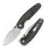 Kizer Cutlery Meteora Nitro-V 折叠刀, Black Micarta