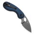 Coltello pieghevole Kizer Cutlery Microbe 14C28N, Blue Aluminum, Stonewashed