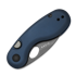 Kizer Cutlery Microbe 14C28N foldekniv, Blue Aluminum, Stonewashed