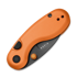 Kizer Cutlery Microbe 14C28N folding knife, Orange Aluminum, Black PVD