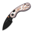 Складной нож Kizer Cutlery Microbe 14C28N, Orange Glass Fiber, Black PVD