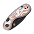 Складной нож Kizer Cutlery Microbe 14C28N, Orange Glass Fiber, Black PVD