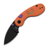 Kizer Cutlery - Microbe 2026 Halloween Special, Black PVD 14C28N, GID G-10