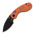 Kizer Cutlery Microbe 2026 Halloween Special vouwmes, Black PVD 14C28N, GID G-10