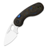 Kizer Cutlery Microbe M390 sulankstomas peilis, 80's Camo Carbon Fiber, Satin