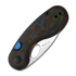 Kizer Cutlery Microbe M390 sulankstomas peilis, 80's Camo Carbon Fiber, Satin