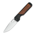 Kizer Cutlery Militaw 154CM 折叠刀, Black G-10/Mkuruti Wood