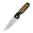 Kizer Cutlery Militaw 154CM folding knife, Black G-10/PEI