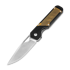 Kizer Cutlery Militaw 154CM kääntöveitsi, Black G-10/PEI