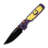 Kizer Cutlery Militaw 3.1 2026 Halloween Special vouwmes, Black PVD M390, GID G-10 & Acrylic