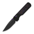 Kizer Cutlery - Militaw 315 Elmax, Purple Haze FatCarbon & Black Aluminum, Matte DLC Ultra
