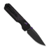 Kizer Cutlery Militaw 315 Elmax kääntöveitsi, Purple Haze FatCarbon & Black Aluminum, Matte DLC Ultra