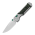 Kizer Cutlery - Militaw 315 M390, Jungle Wear FatCarbon & Black Aluminum, Satin
