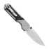 Складной нож Kizer Cutlery Militaw 315 M390, Jungle Wear FatCarbon & Black Aluminum, Satin