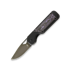 Kizer Cutlery Militaw, Black Titanium/Purple Haze Fatcarbon