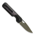 Kizer Cutlery Militaw, Black Titanium/Purple Haze Fatcarbon