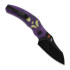 Kizer Cutlery Mini Bulldog 2026 Halloween Special vouwmes, Black PVD Nitro-V, GID G-10 & Acrylic