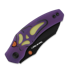 Kizer Cutlery Mini Bulldog 2026 Halloween Special vouwmes, Black PVD Nitro-V, GID G-10 & Acrylic