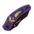Kizer Cutlery Mini Bulldog 2026 Halloween Special vouwmes, Black PVD Nitro-V, GID G-10 & Acrylic
