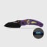 Kizer Cutlery Mini Bulldog 2026 Halloween Special vouwmes, Black PVD Nitro-V, GID G-10 & Acrylic
