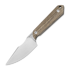 Нож Kizer Cutlery Mini Harpoon AEB-L, Brown Micarta, Stonewashed