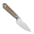 Нож Kizer Cutlery Mini Harpoon AEB-L, Brown Micarta, Stonewashed