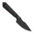 Kizer Cutlery Mini Harpoon S45VN kniv, Fat Carbon, Black DLC
