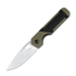 Kizer Cutlery Mini Militaw Nitro-V kääntöveitsi, Green/Black G-10