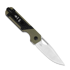 Kizer Cutlery Mini Militaw Nitro-V sulankstomas peilis, Green/Black G-10