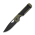 Coltello pieghevole Kizer Cutlery Mini Militaw Nitro-V, Green G-10/Black Micarta