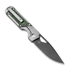 Kizer Cutlery Mini Militaw S45VN kääntöveitsi, Titanium/Jungle Wear CF