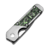 Kizer Cutlery Mini Militaw S45VN folding knife, Titanium/Jungle Wear CF