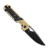 Kizer Cutlery Mini Militaw S45VN kääntöveitsi, Titanium/Zirconium