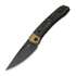Kizer Cutlery Mini MoMo sulankstomas peilis, CF Gold