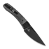 Kizer Cutlery Mini Momo sulankstomas peilis, Micarta, juoda