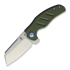 Kizer Cutlery Mini Sheepdog Linerlock Green kääntöveitsi