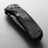 Kizer Cutlery Mithril - DLC Ultra - Titanium + CF folding knife, black