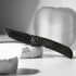 Kizer Cutlery Mithril - DLC Ultra - Titanium + CF sulankstomas peilis, juoda