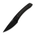 Kizer Cutlery Momo Fix 3 AEB-L kniv, Black G-10 & Micarta, Black PVD