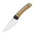 Kizer Cutlery - Momo Fix 3 S35VN, Brown Norplex Ultrex & Carbon Fiber, Satin