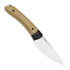 Kizer Cutlery Momo Fix 3 S35VN veitsi, Brown Norplex Ultrex & Carbon Fiber, Satin