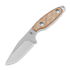 Kizer Cutlery Muskrat 154CM ナイフ, Brown Micarta