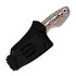 Kizer Cutlery Nightjar AUS-10 veitsi, Orange/Black/Silver Vortex Micarta, Satin