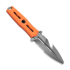 Coltello da soccorso Kizer Cutlery NORCROSS Flat Tip, Orange G-10, Stonewashed