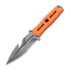 Kizer Cutlery NORCROSS pelastusveitsi, Orange G-10, Stonewashed