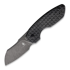 Kizer Cutlery October Mini Linerlock sulankstomas peilis, juoda