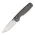 Kizer Cutlery Original XL Button Lock sulankstomas peilis, Titanium