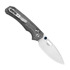 Kizer Cutlery Outposter Nitro-V foldekniv, Black Norplex Ultrex, Satin