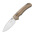 Kizer Cutlery - Outposter Nitro-V, Brown Norplex Ultrex, Satin